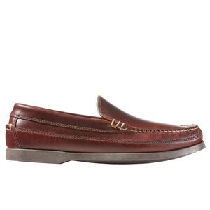 LLBean Mens Leather‎ Penny Loafer Driving Moccasin Shoes Brown